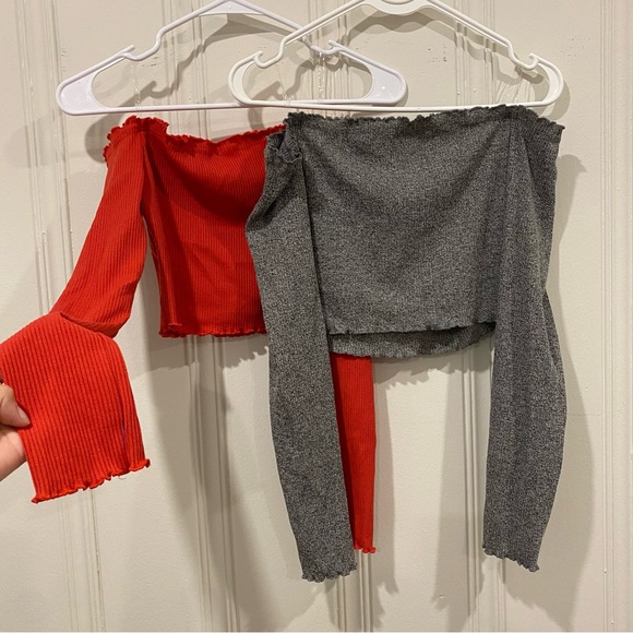 Longsleeve tops crop - Picture 1 of 6